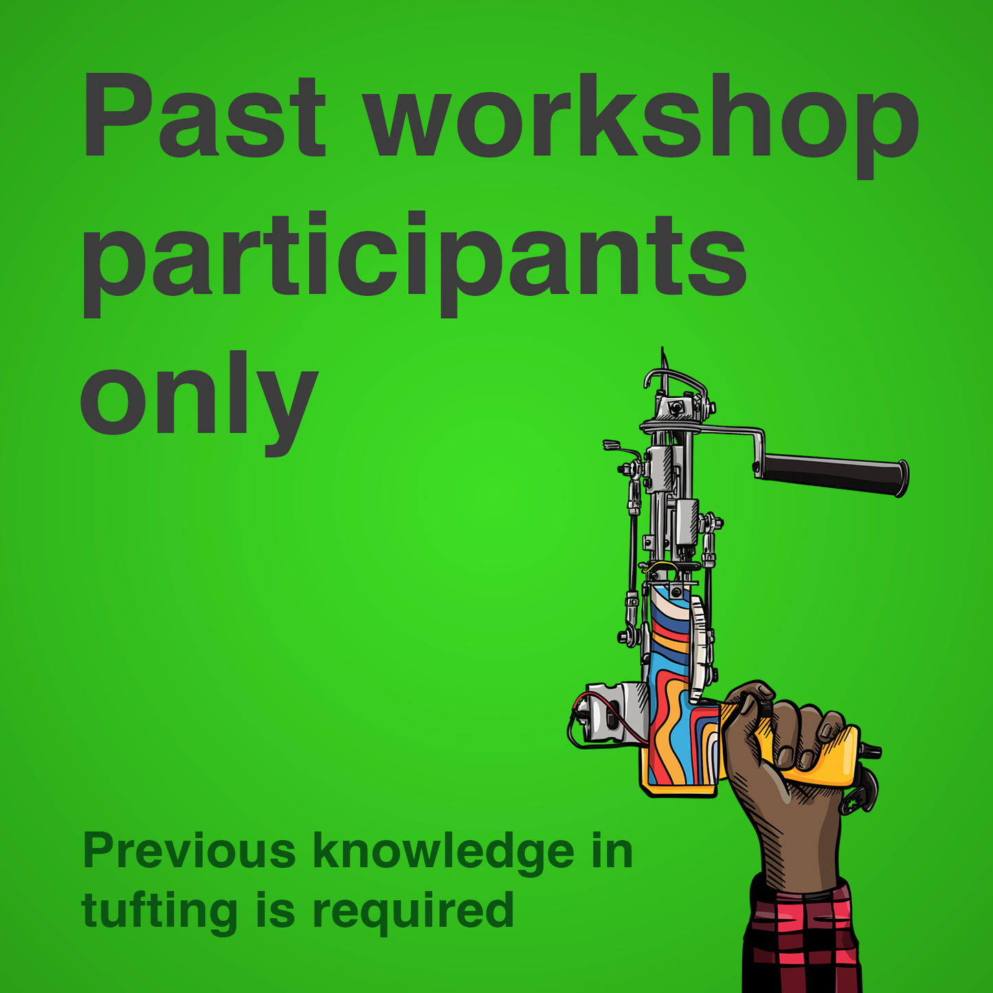 Open Studio Tufting Pass